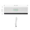 FOSHIO 6 Inch Rubber Squeegee for Kitchens, Glass, Shower and Car Windows, Pack of 3 (White) view 2