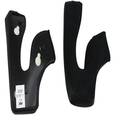 AGV X3000 Cheek Pads Street Motorcycle Helmet Accessories - Black / 2X-Large