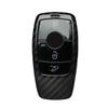 Luxury Carbon Fiber Protective Hard Key Case Cover Made Compatible for 2017-2024 Mercedes-Benz W213 E-Class S-Class C-Class Smart Key Fob view 1