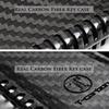Luxury Carbon Fiber Protective Hard Key Case Cover Made Compatible for 2017-2024 Mercedes-Benz W213 E-Class S-Class C-Class Smart Key Fob view 4