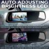 Master Tailgaters 10.5" OEM Rear View Mirror with 4.3" LCD Screen | Rearview Universal Fit Mount | Auto Adjusting Brightness LCD | Anti Glare | Full Original Mirror Replacement | Easy to Install view 4