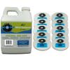 JFJ Polish Compound #2 White Half Gallon with 10 Easy Pro Buffing Pads view 1