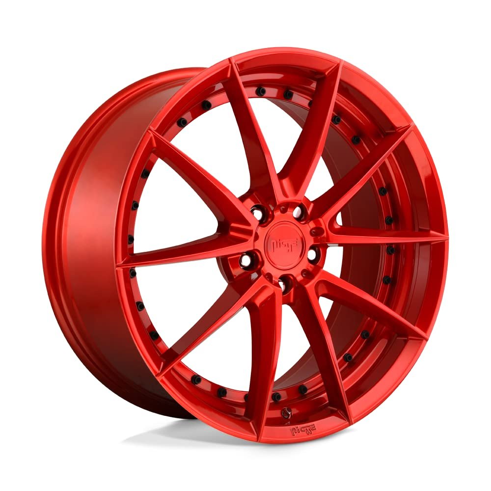 Niche 1PC Sector 20X9 5X114.30 Candy Red (35 MM) Wheel