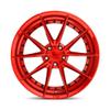Niche 1PC Sector 20X9 5X114.30 Candy Red (35 MM) Wheel view 4