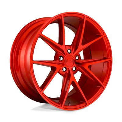 Niche 1PC 1PC Misano 19X8.5 5X120.00 Candy Red (35 MM) Wheel