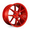 Niche 1PC 1PC Misano 19X8.5 5X120.00 Candy Red (35 MM) Wheel view 1